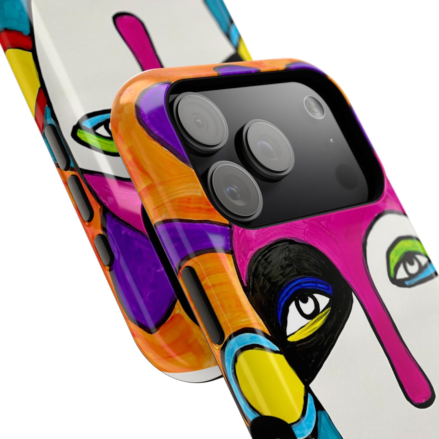 2Featured - Abstract Art Impact-Resistant Phone Cases