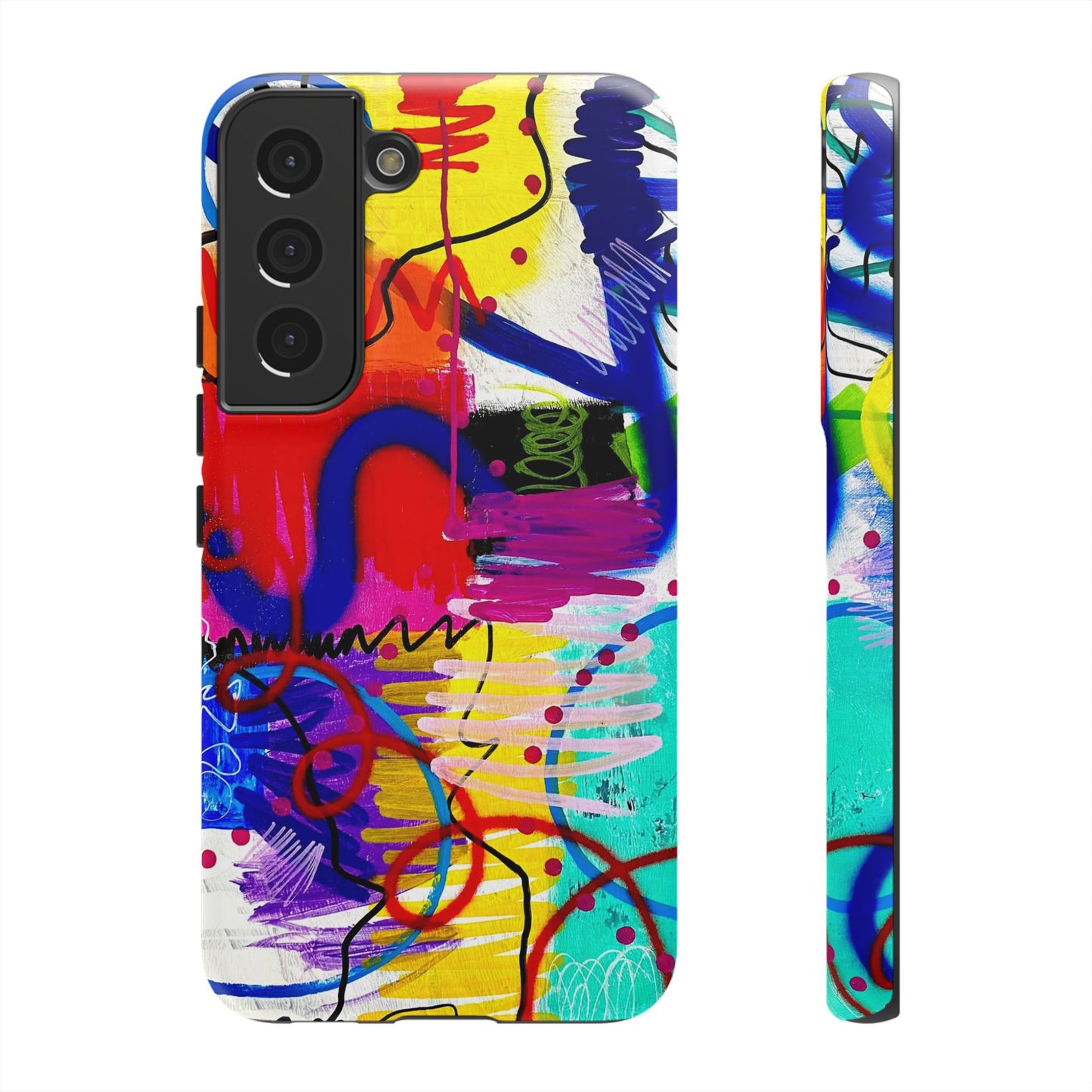 Abstract Art Tough Phone Cases
