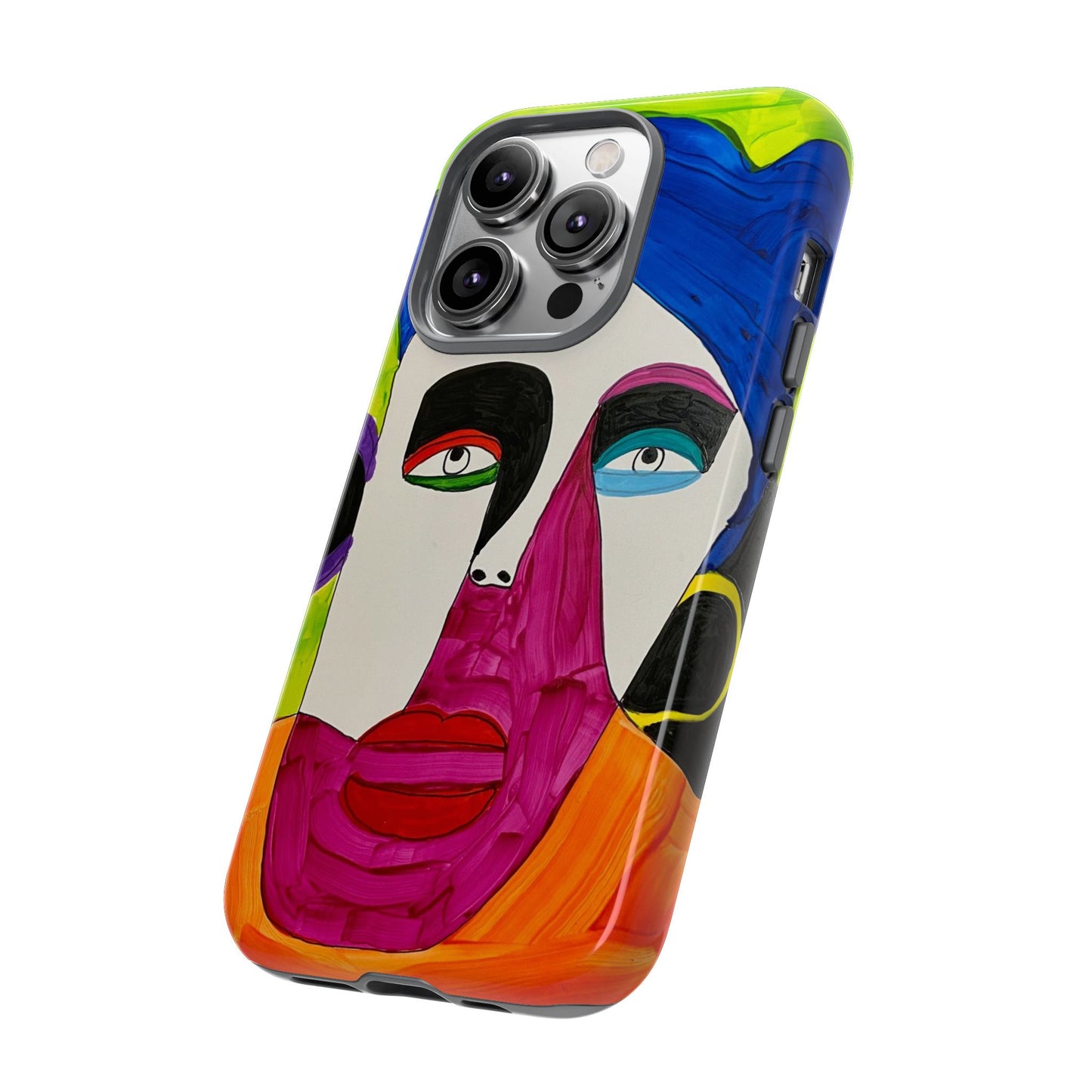 1Featured - Abstract Art Tough Phone Cases