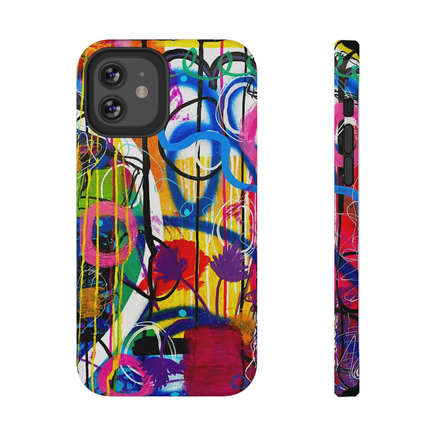 Abstract Art Impact-Resistant Phone Cases