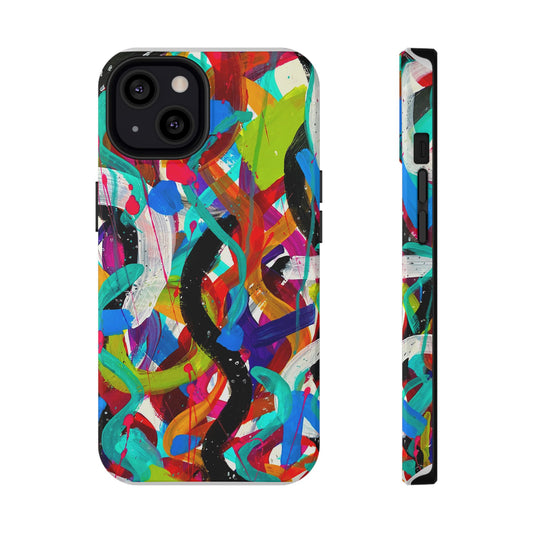 Abstract Art Impact-Resistant Phone Cases