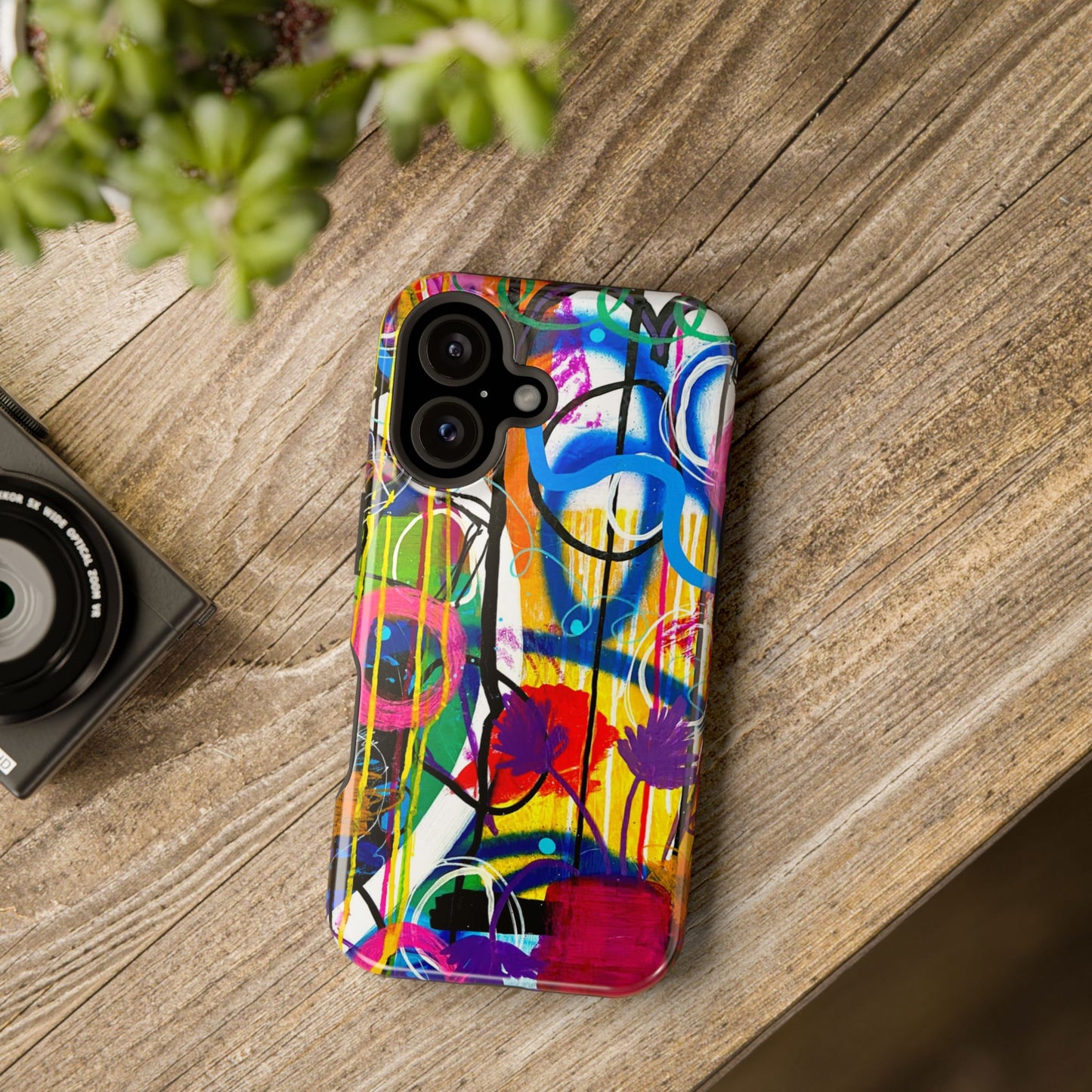Abstract Art Impact-Resistant Phone Cases