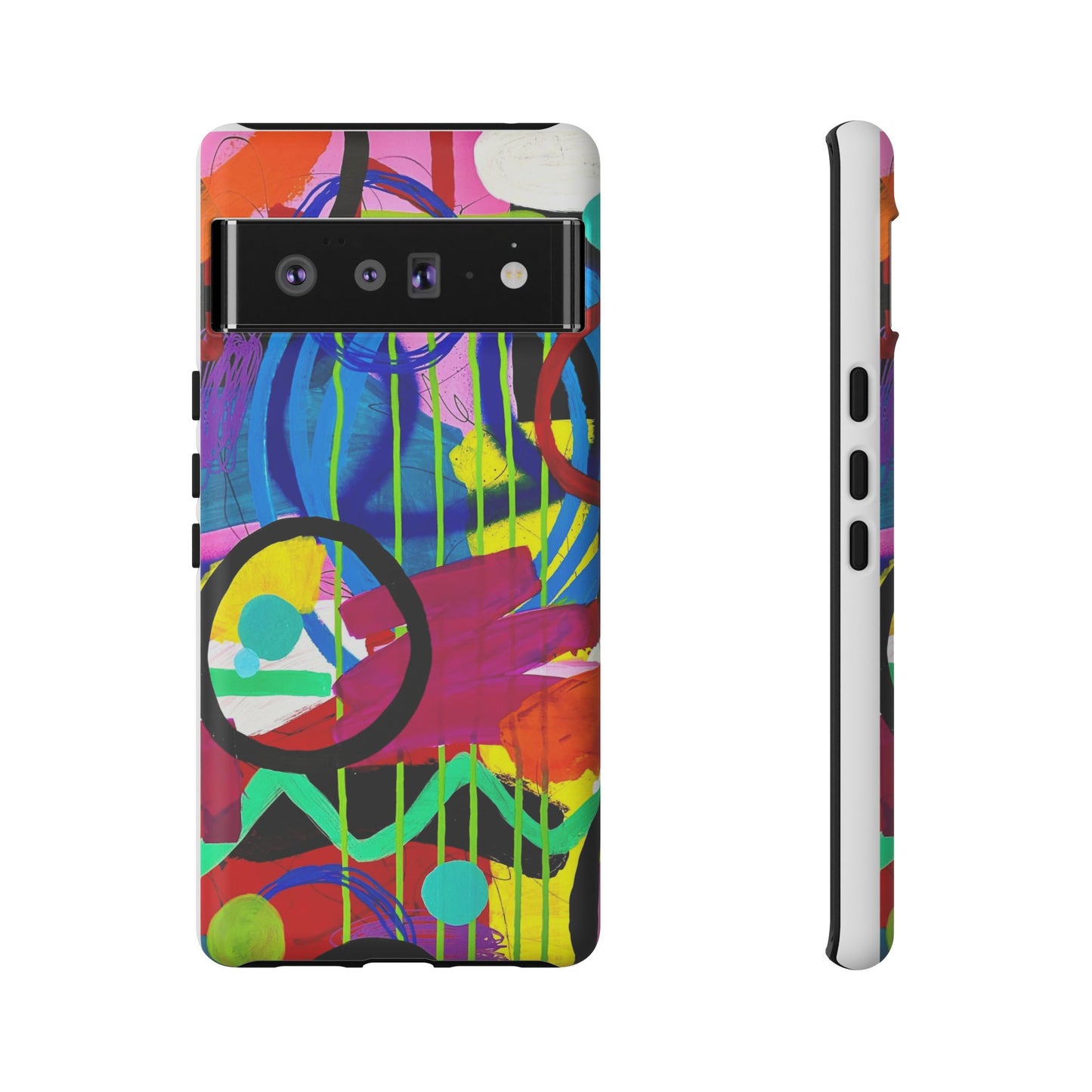 Abstract Art Tough Phone Cases