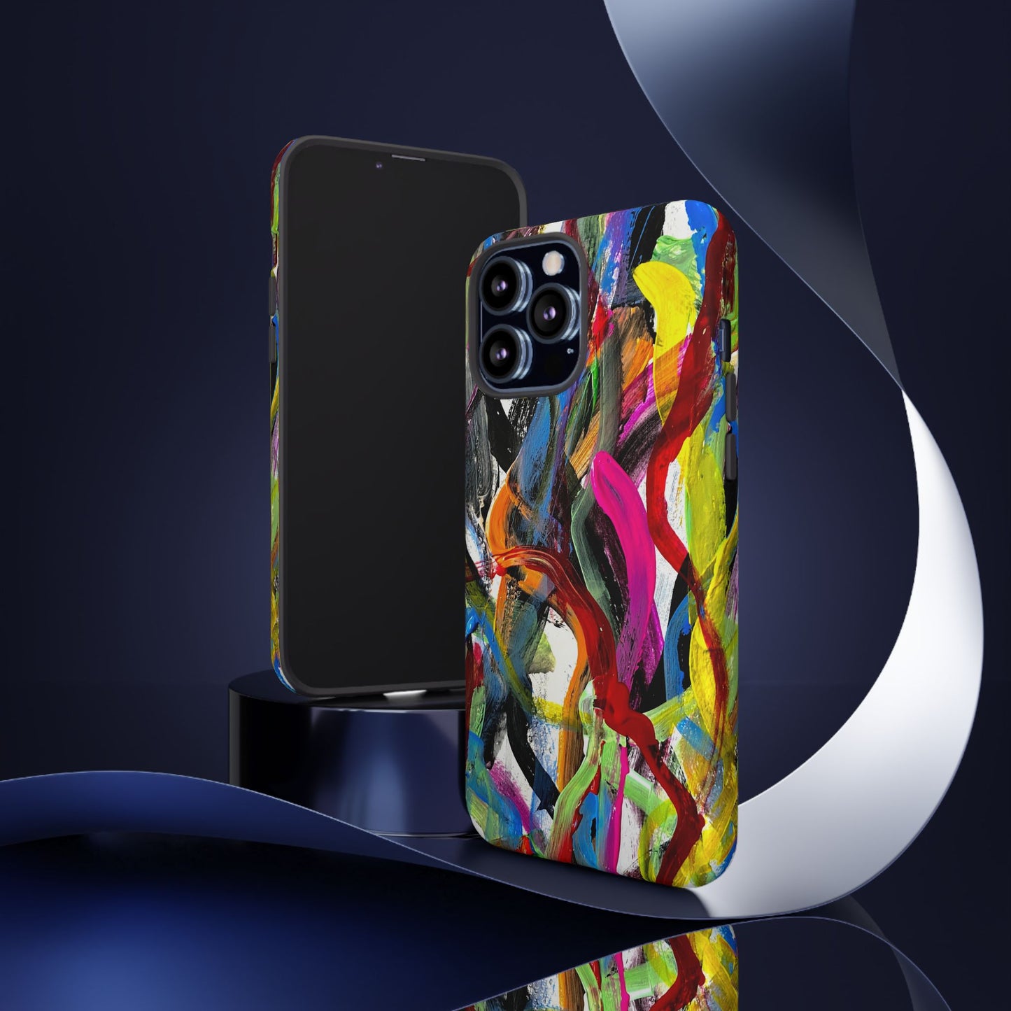Abstract Art Tough Phone Cases