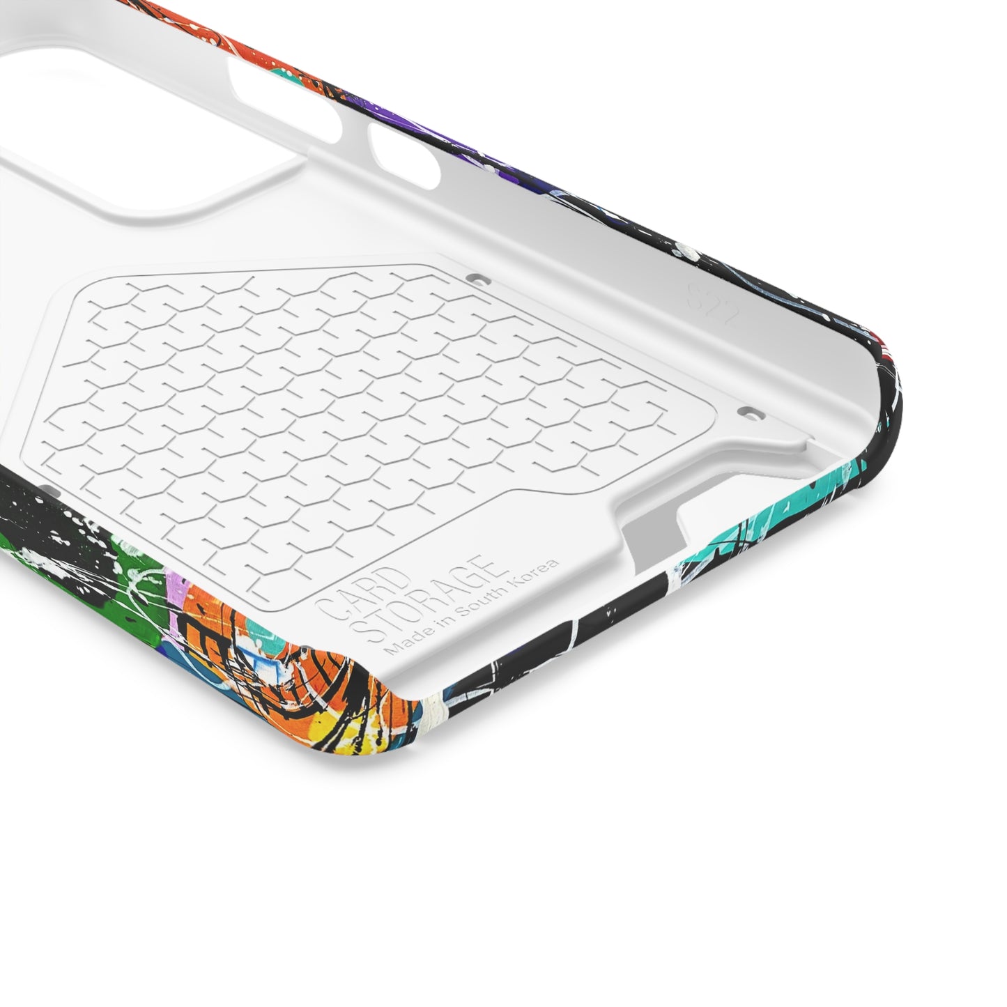 5Featured - Abstract Art Phone Case With Card Holder