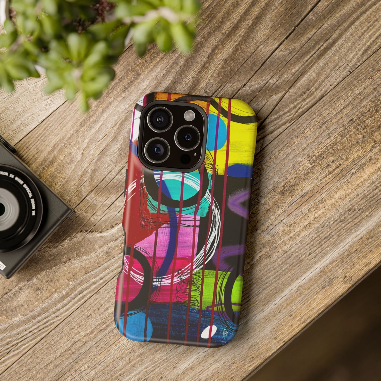 Abstract Art Impact-Resistant Phone Cases