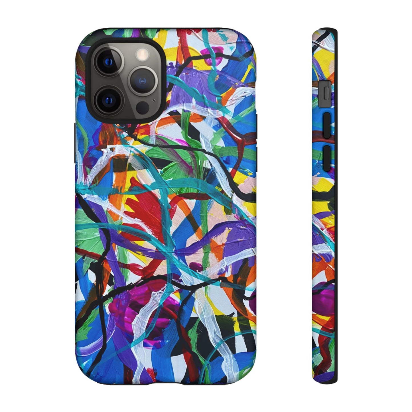 Abstract Art Tough Phone Cases