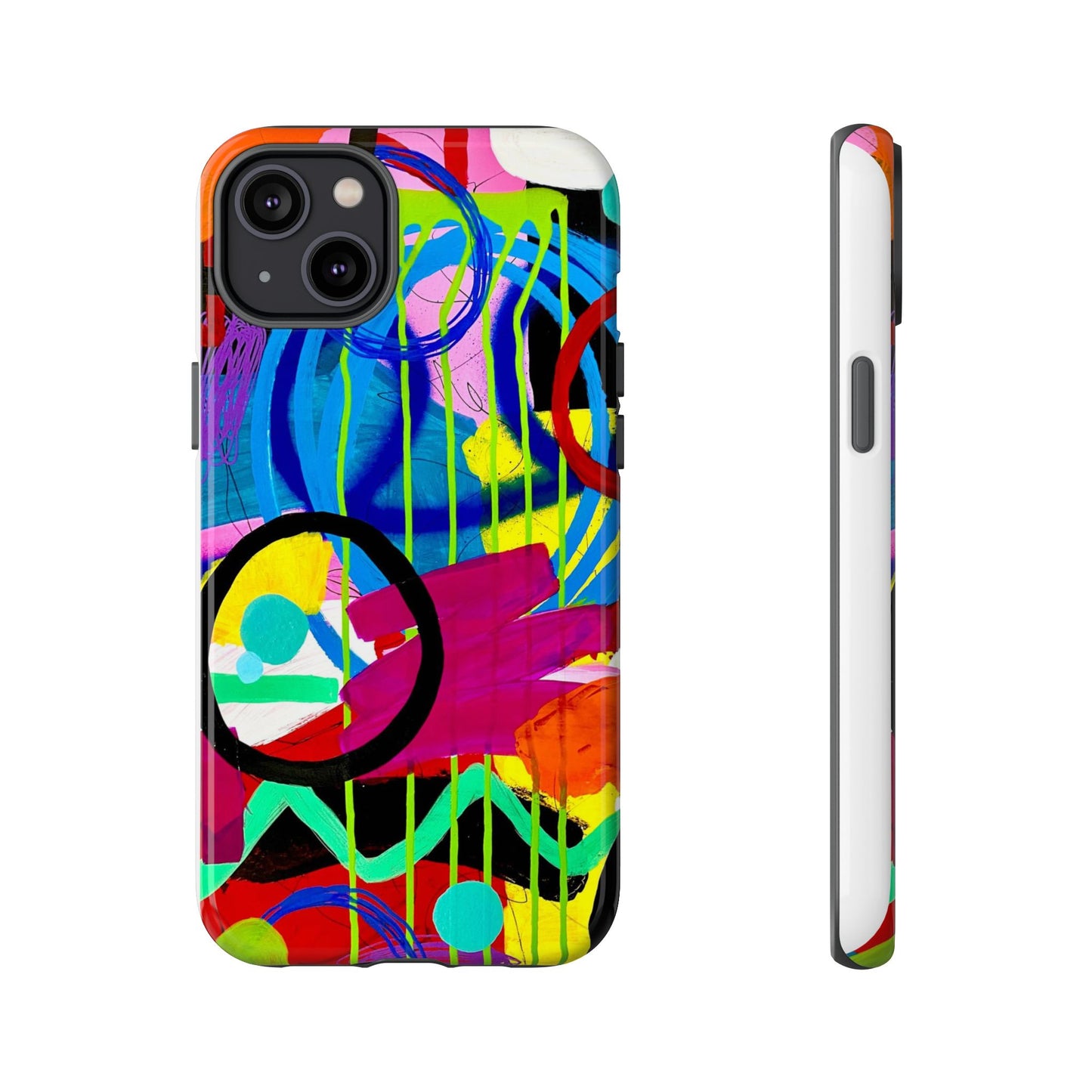 Abstract Art Tough Phone Cases