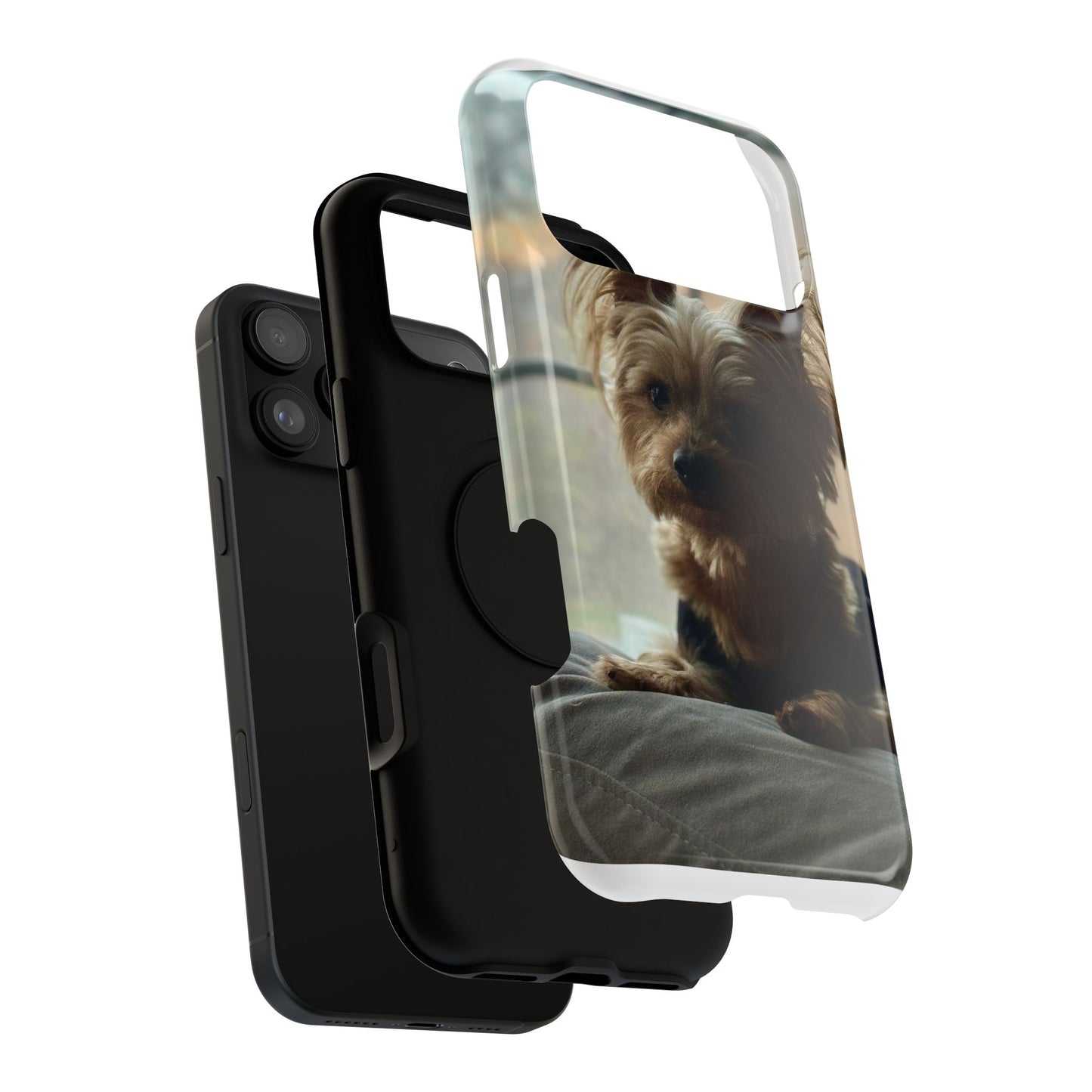 Yorkie Impact-Resistant Phone Cases