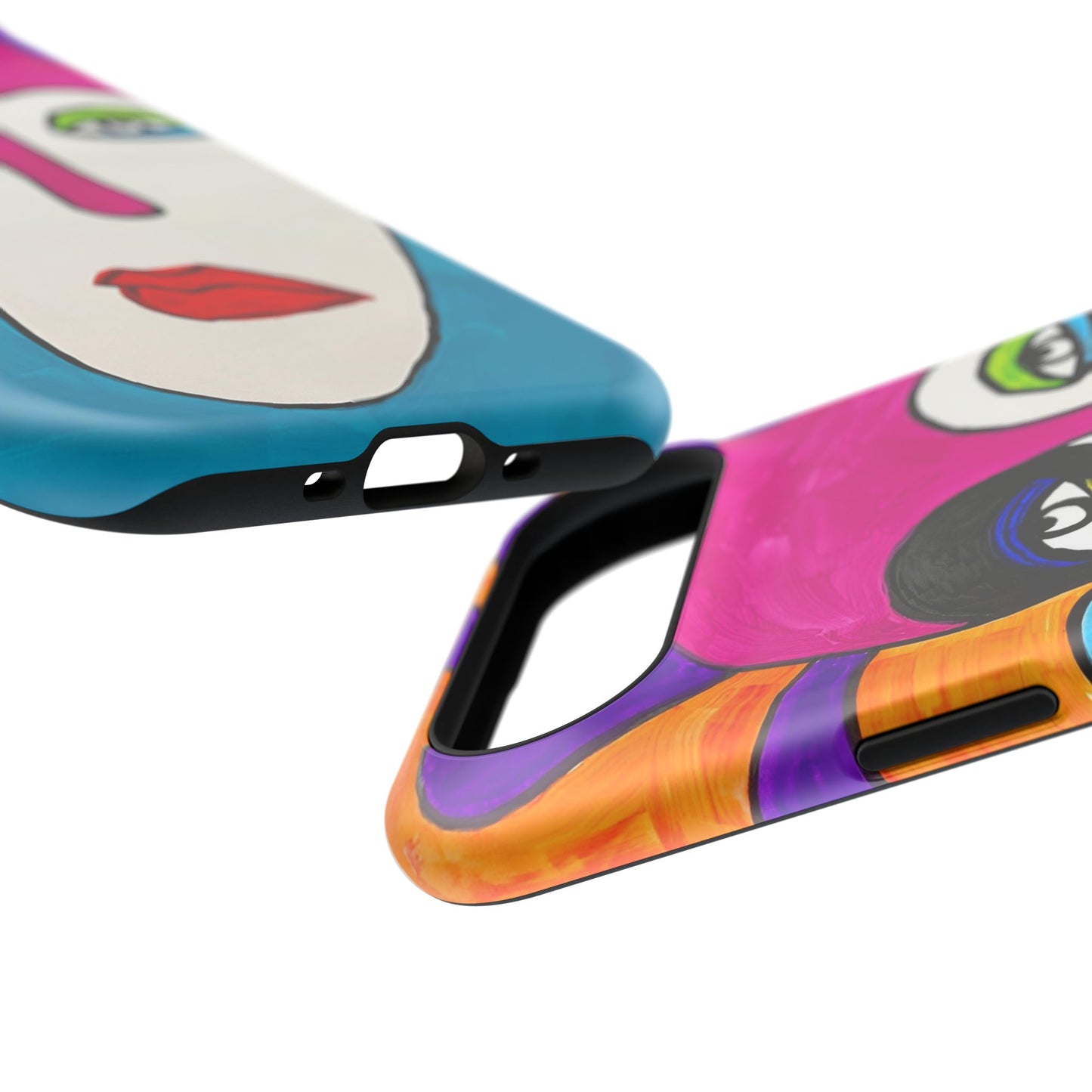 2Featured - Abstract Art Impact-Resistant Phone Cases