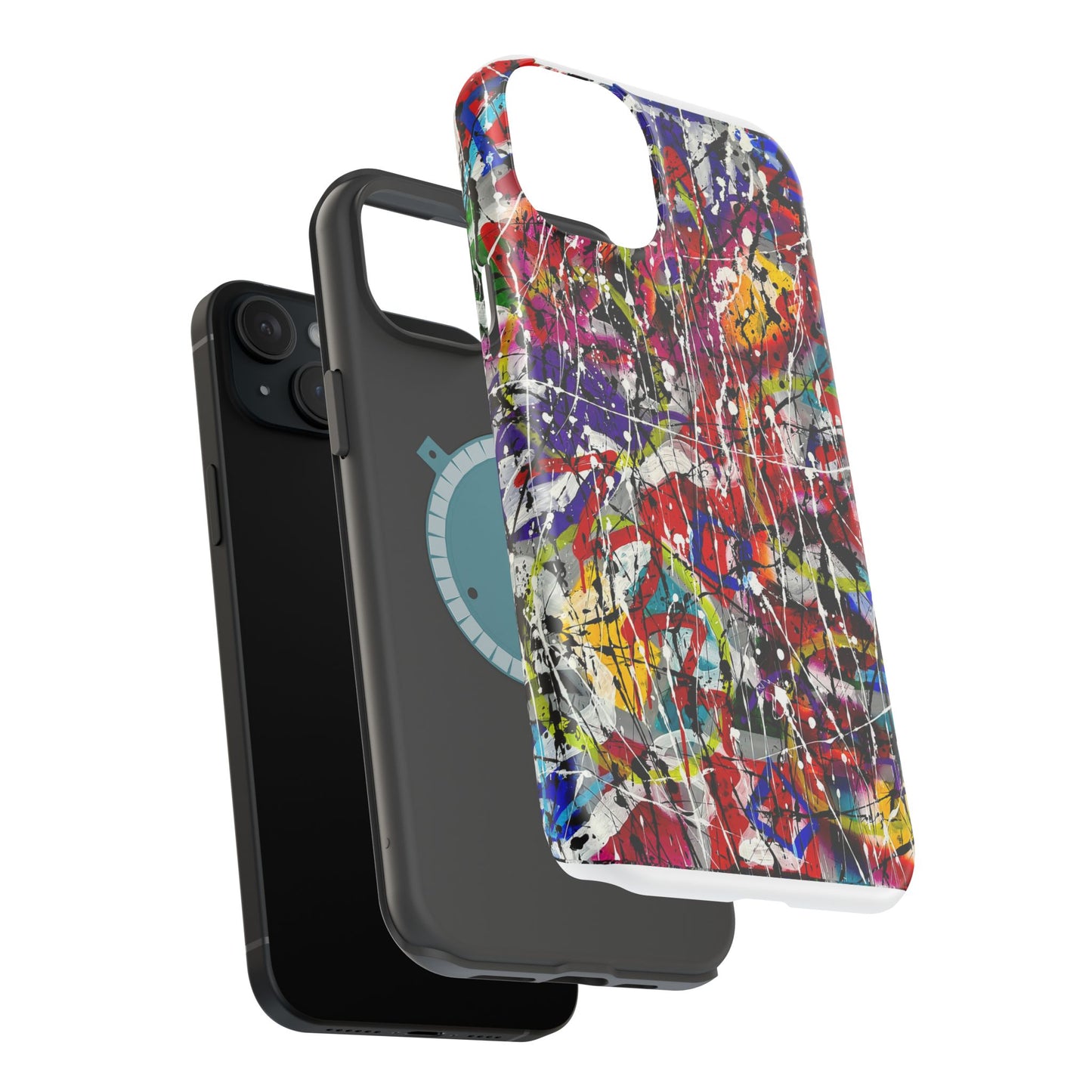 Abstract Art Magnetic Tough Phone Cases