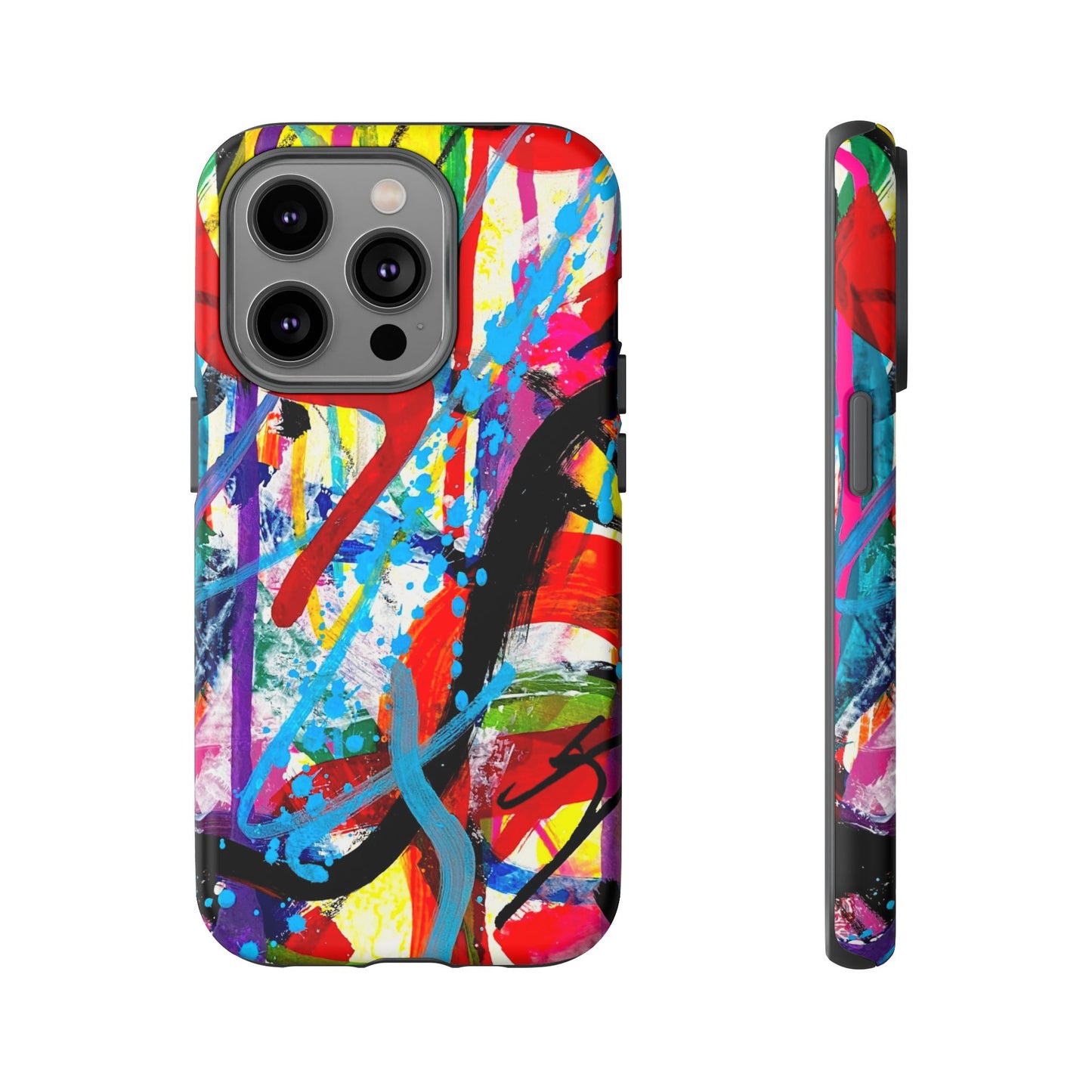 Abstract Art Tough Phone Cases