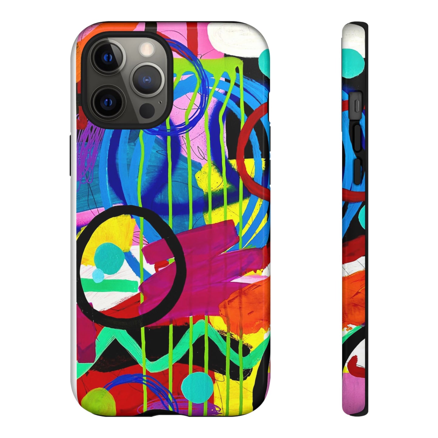 Abstract Art Tough Phone Cases