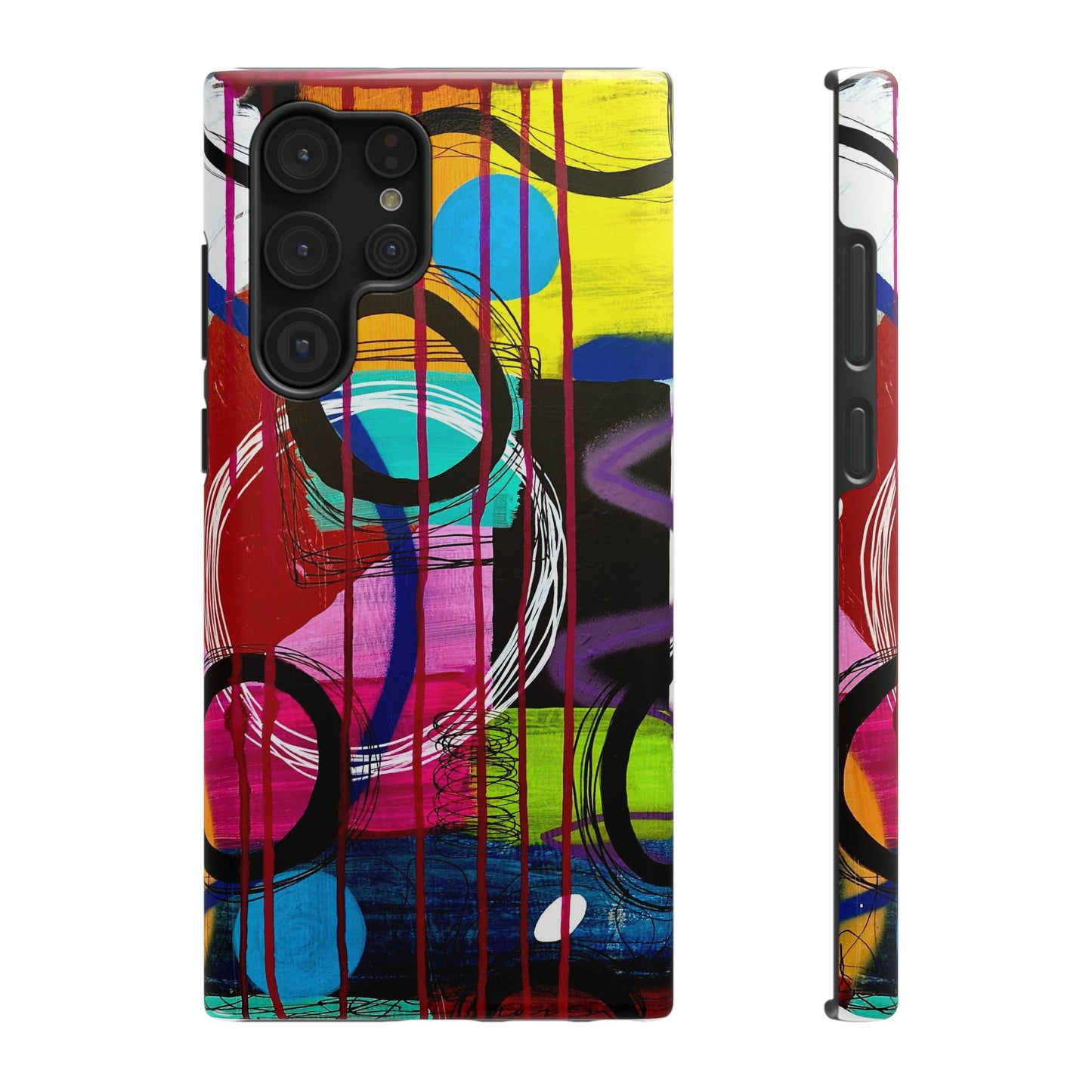 Abstract Art Impact-Resistant Phone Cases