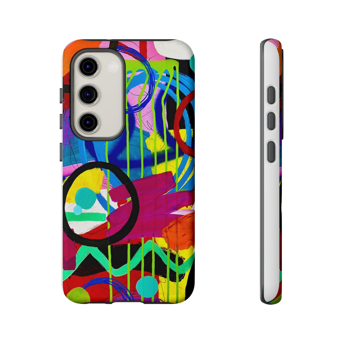 Abstract Art Tough Phone Cases