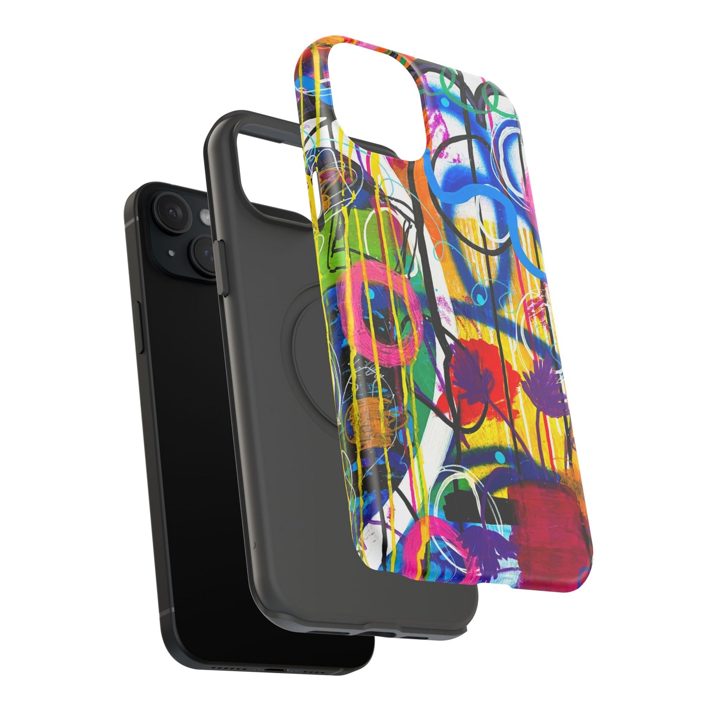 Abstract Art Impact-Resistant Phone Cases