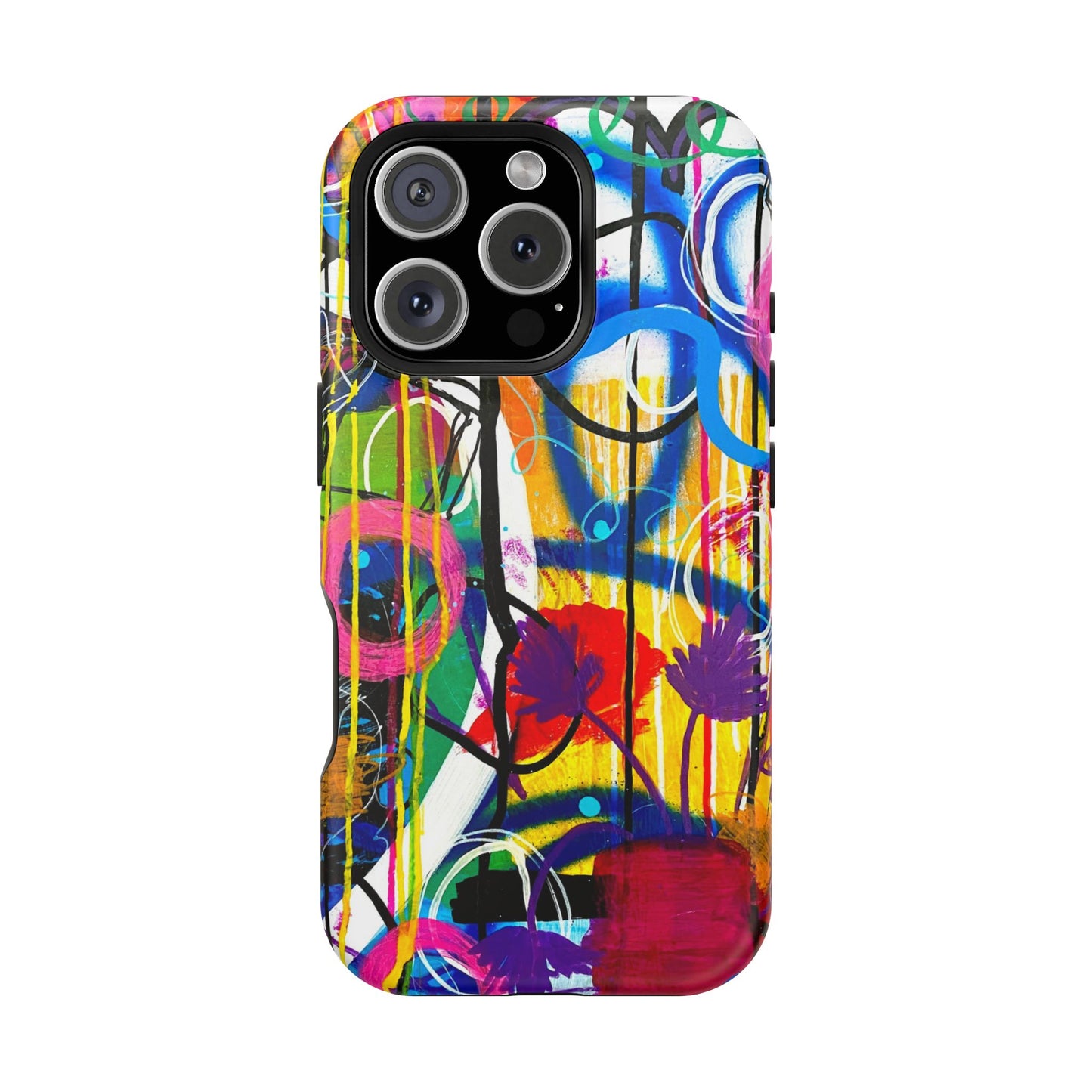 Abstract Art Impact-Resistant Phone Cases