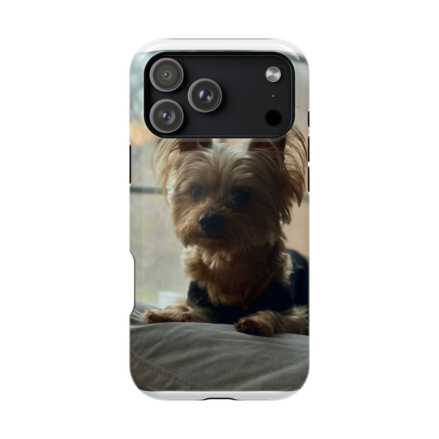 Yorkie Impact-Resistant Phone Cases