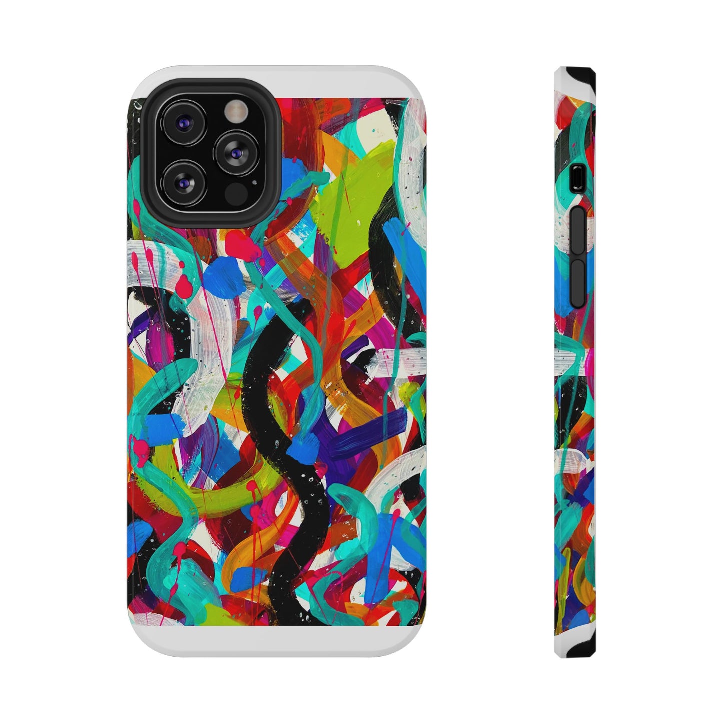 Abstract Art Impact-Resistant Phone Cases