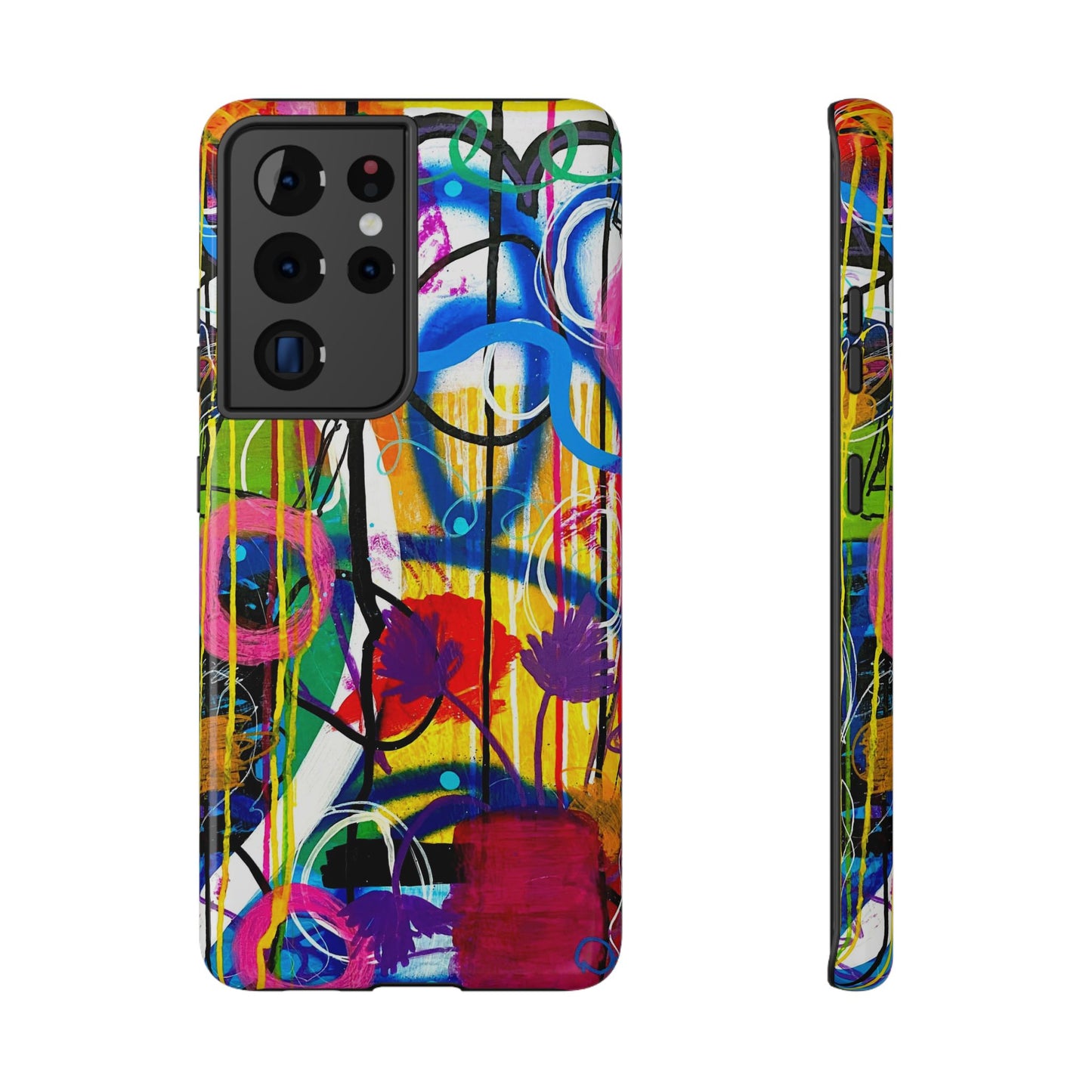 Abstract Art Impact-Resistant Phone Cases