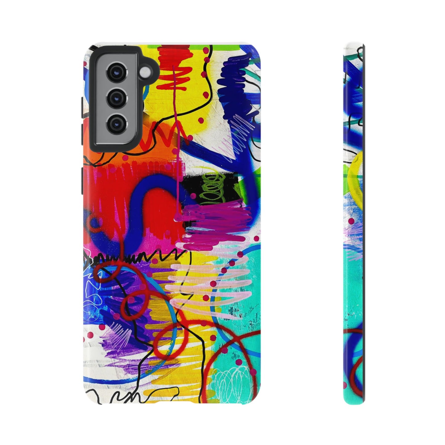 Abstract Art Tough Phone Cases