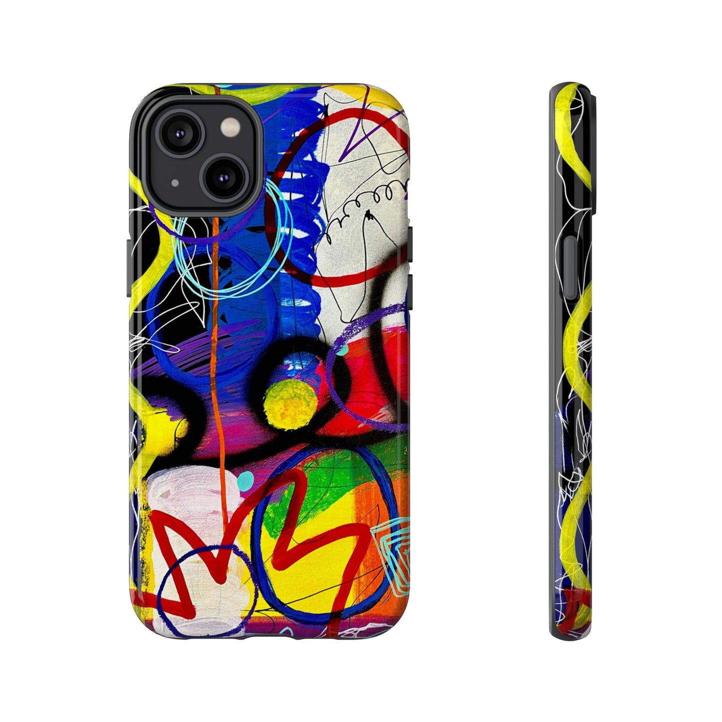 Abstract Art Tough Phone Cases