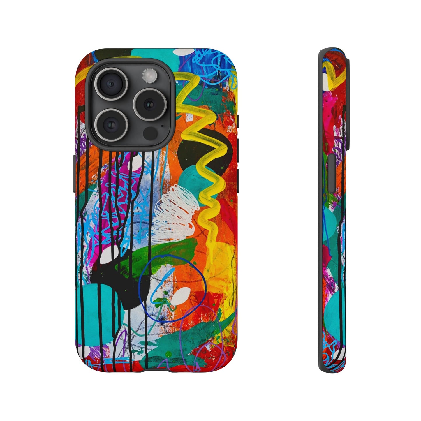 Abstract Art Tough Phone Cases