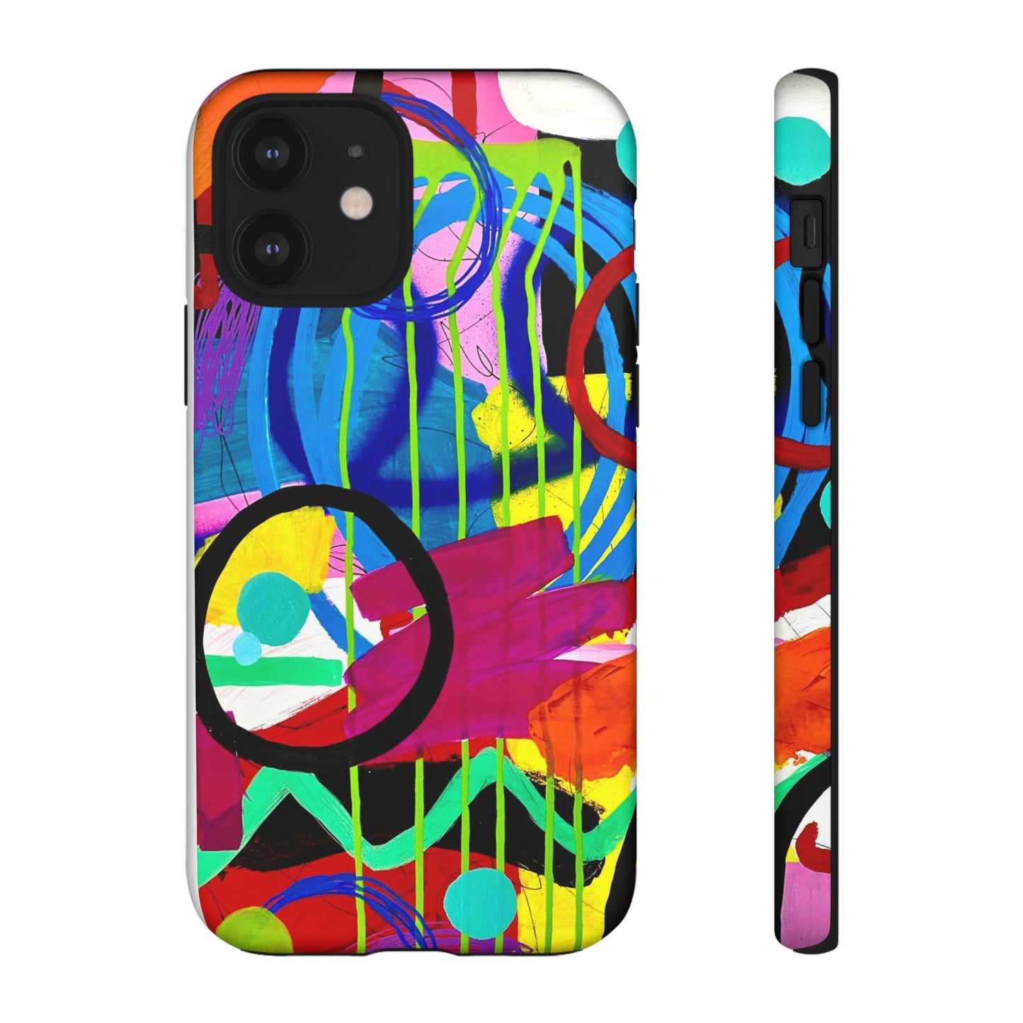 Abstract Art Tough Phone Cases