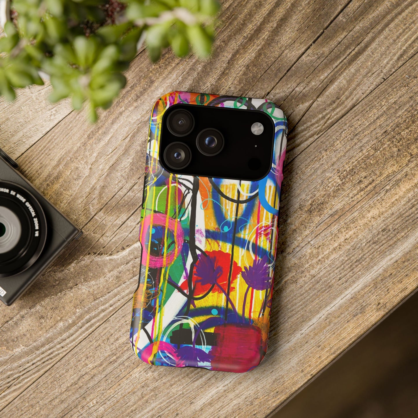 Abstract Art Impact-Resistant Phone Cases