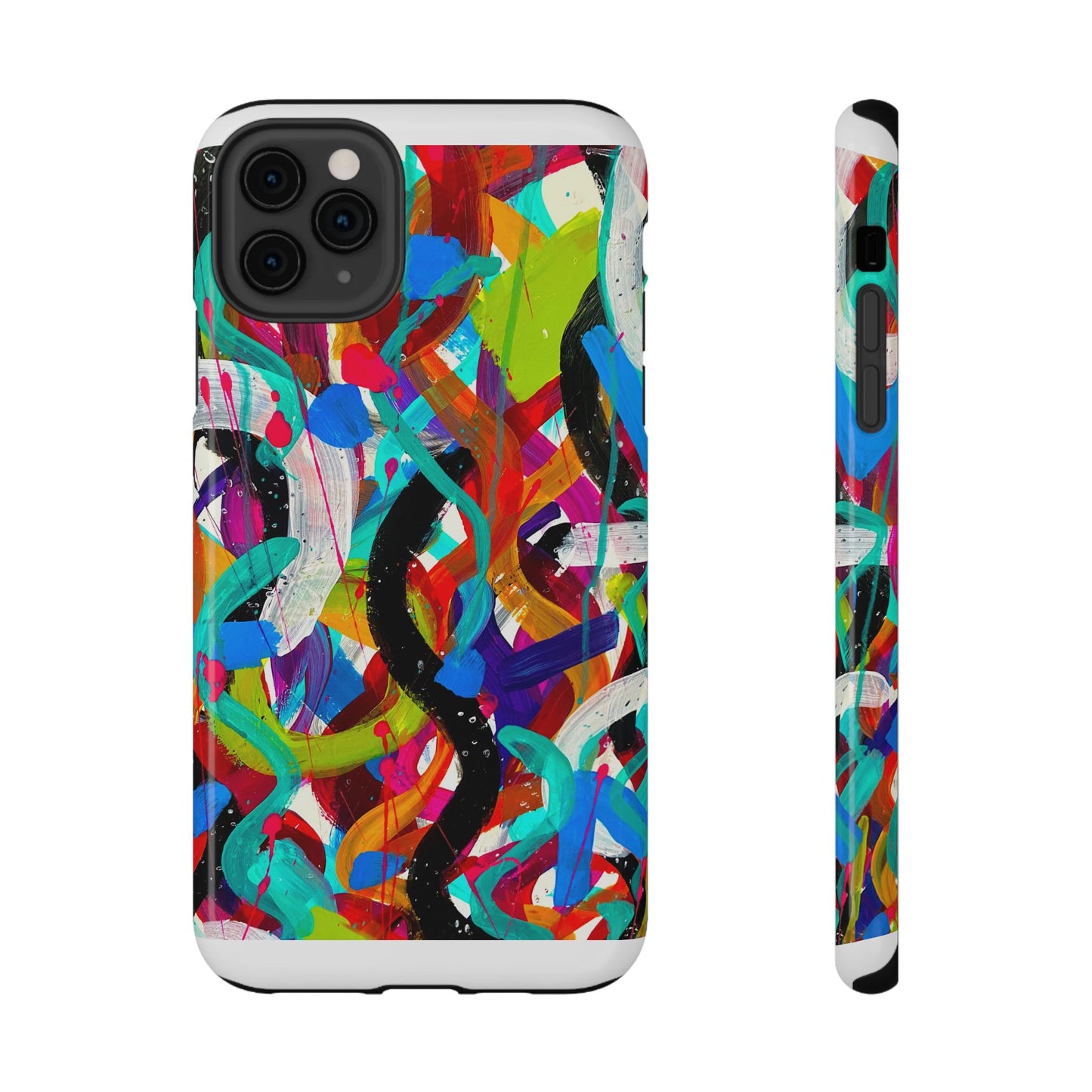 Abstract Art Impact-Resistant Phone Cases
