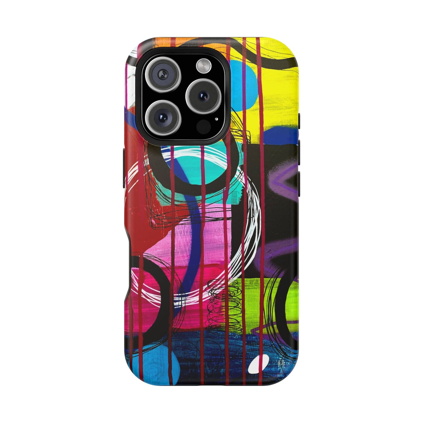 Abstract Art Impact-Resistant Phone Cases