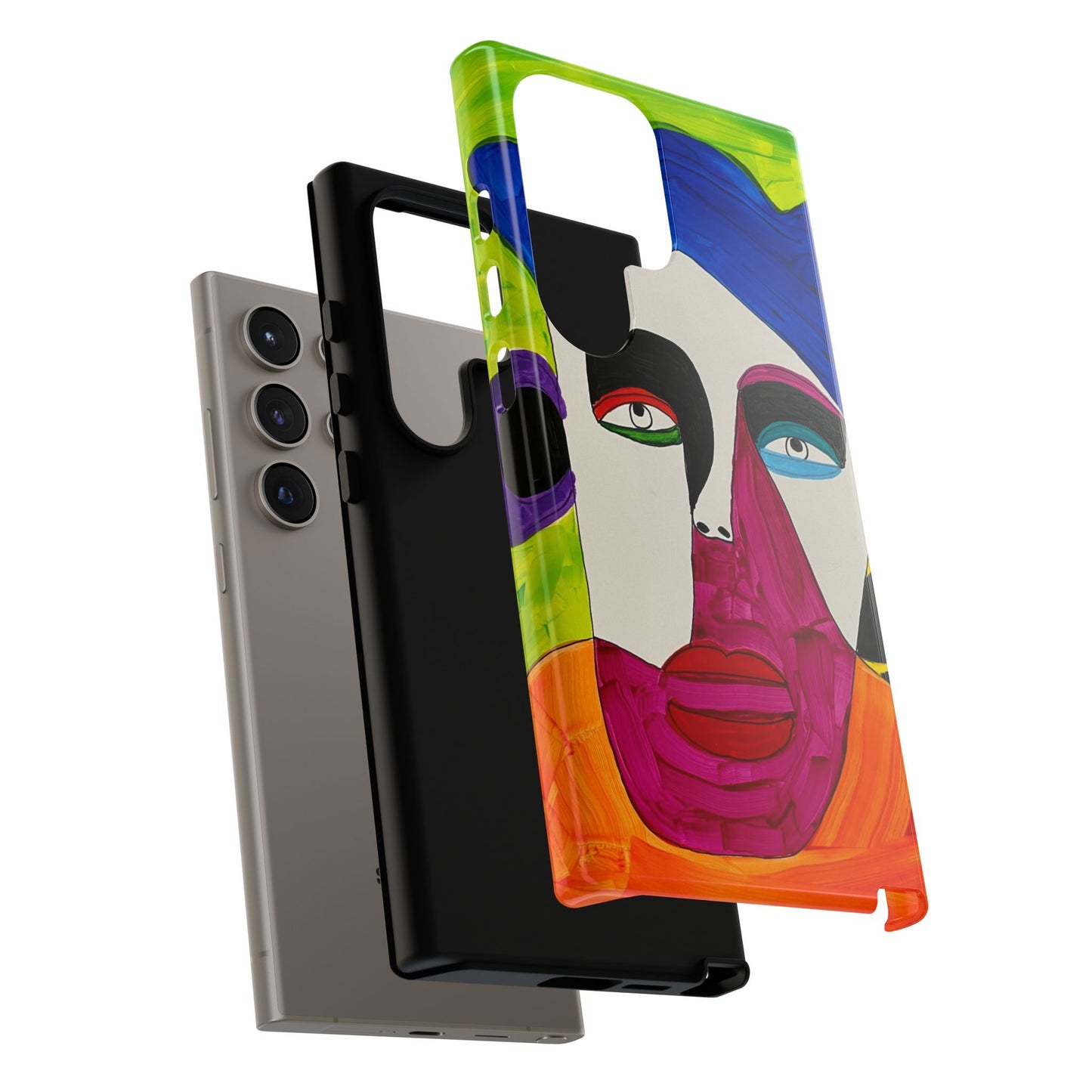 1Featured - Abstract Art Tough Phone Cases