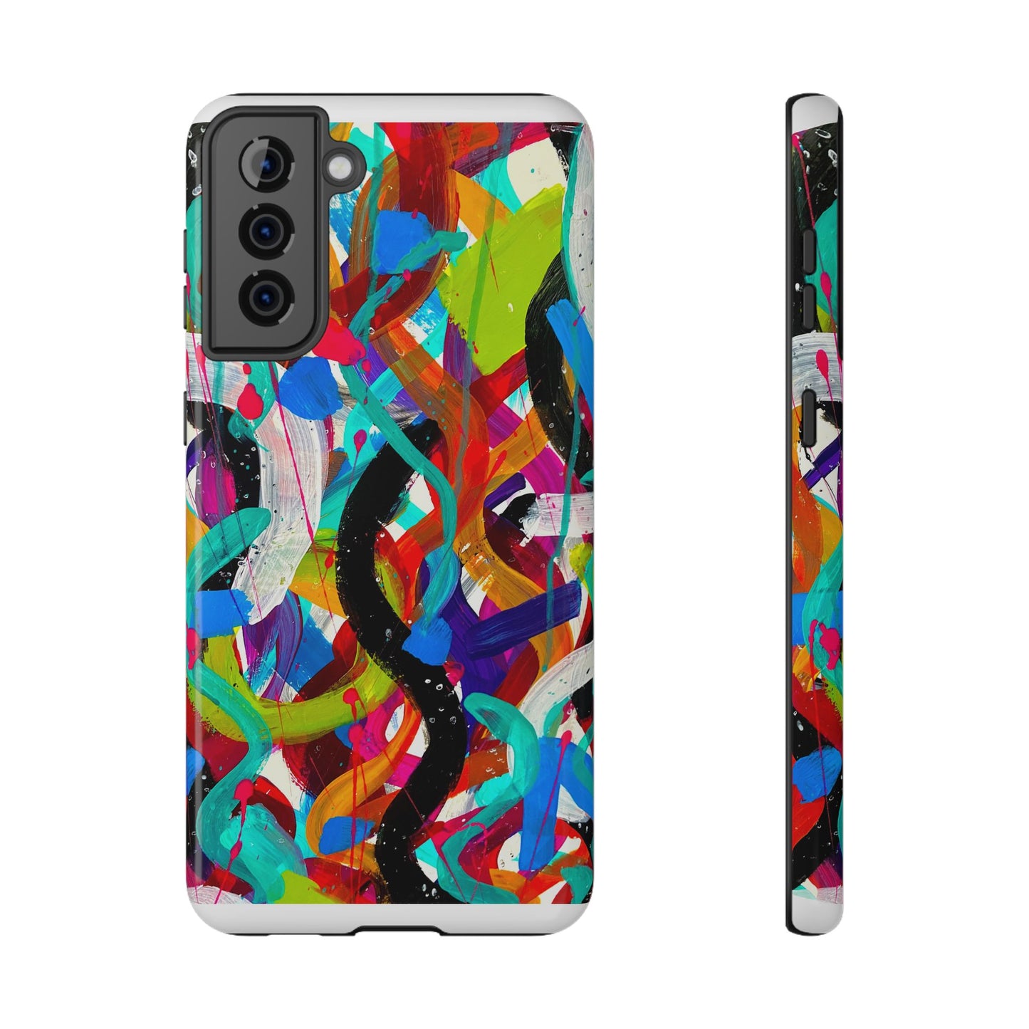 Abstract Art Impact-Resistant Phone Cases