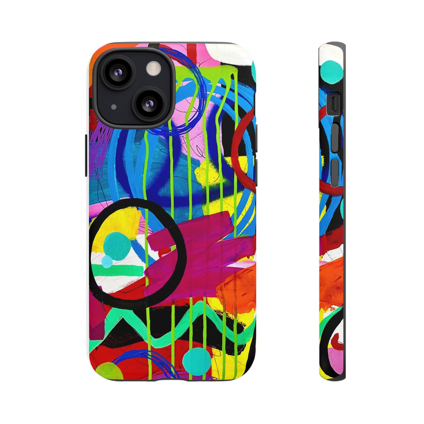 Abstract Art Tough Phone Cases