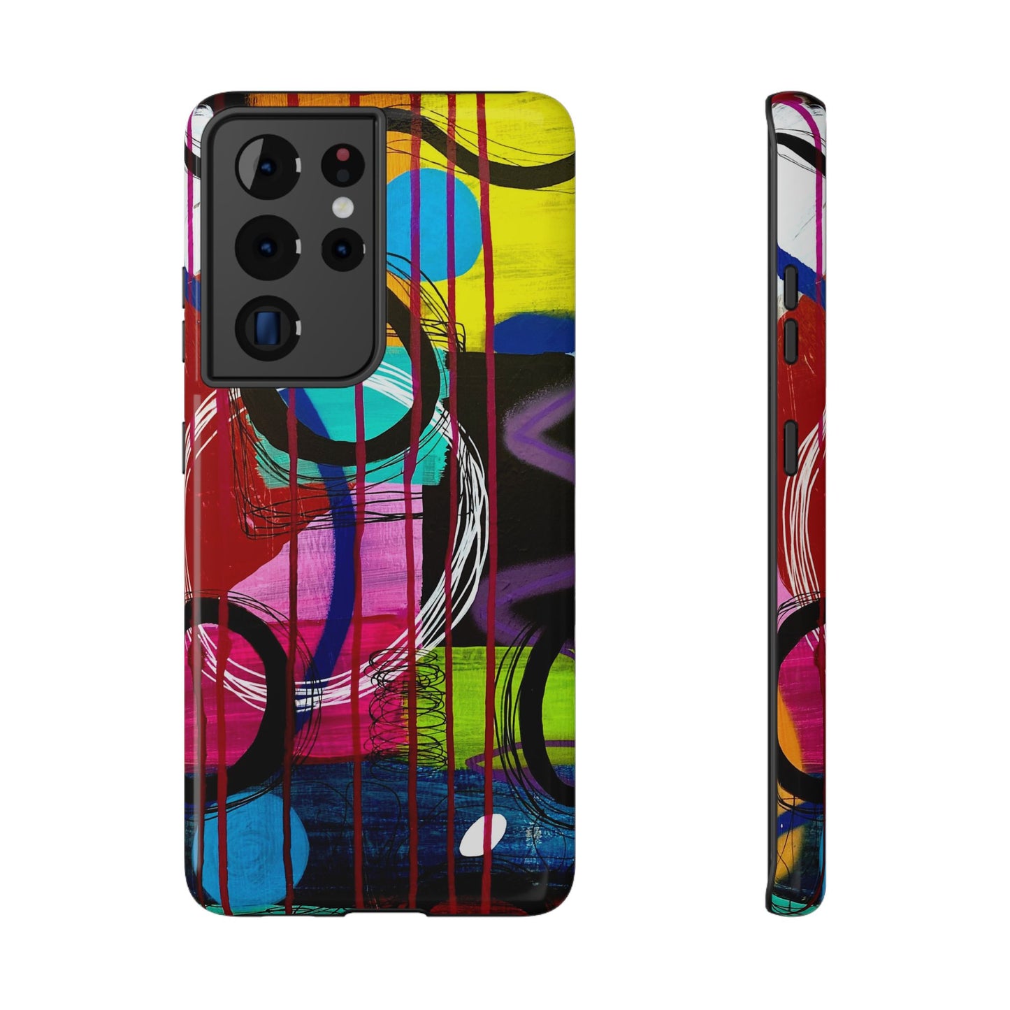 Abstract Art Impact-Resistant Phone Cases