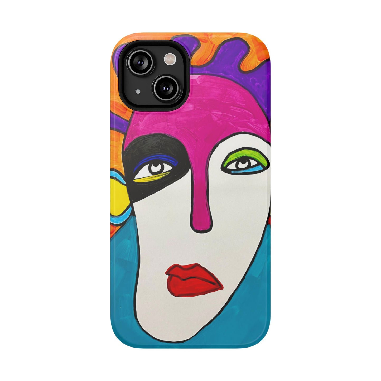2Featured - Abstract Art Impact-Resistant Phone Cases