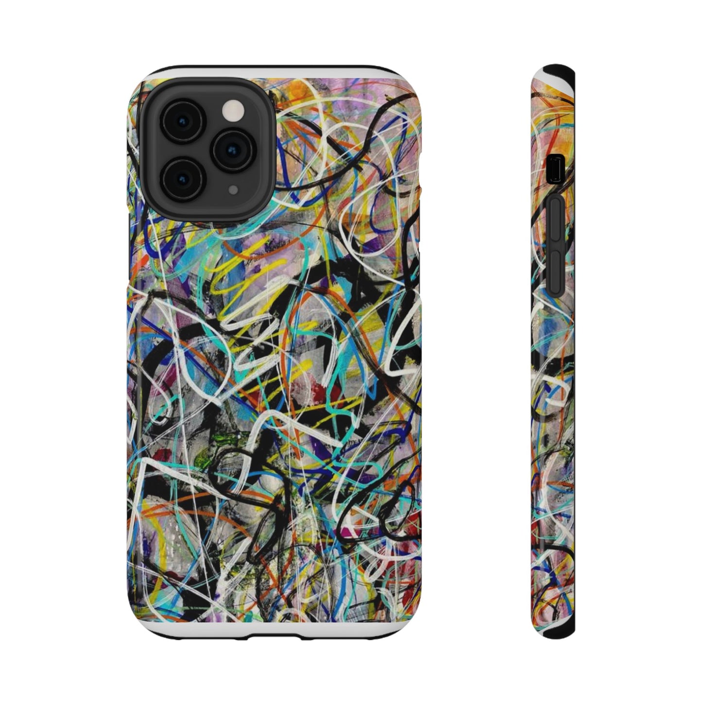 Abstract Art Impact-Resistant Phone Cases