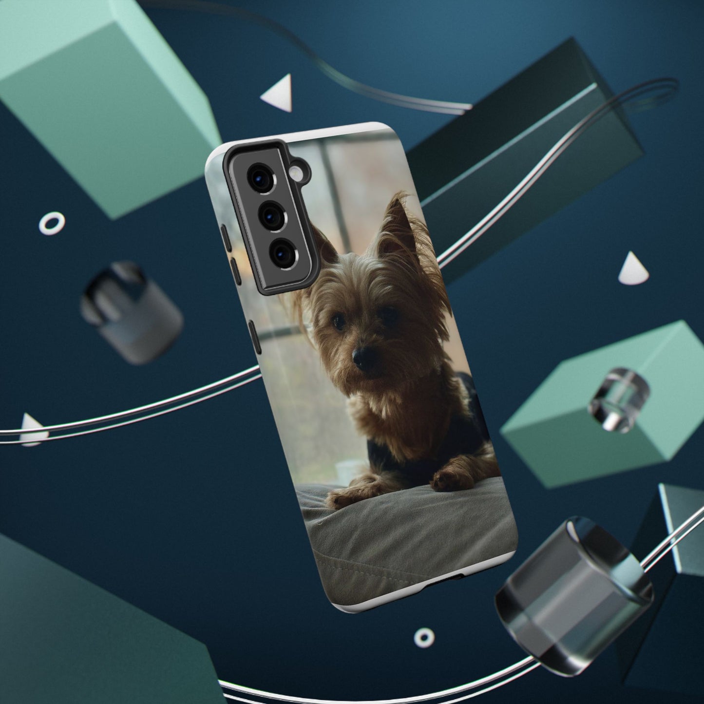 Yorkie Impact-Resistant Phone Cases