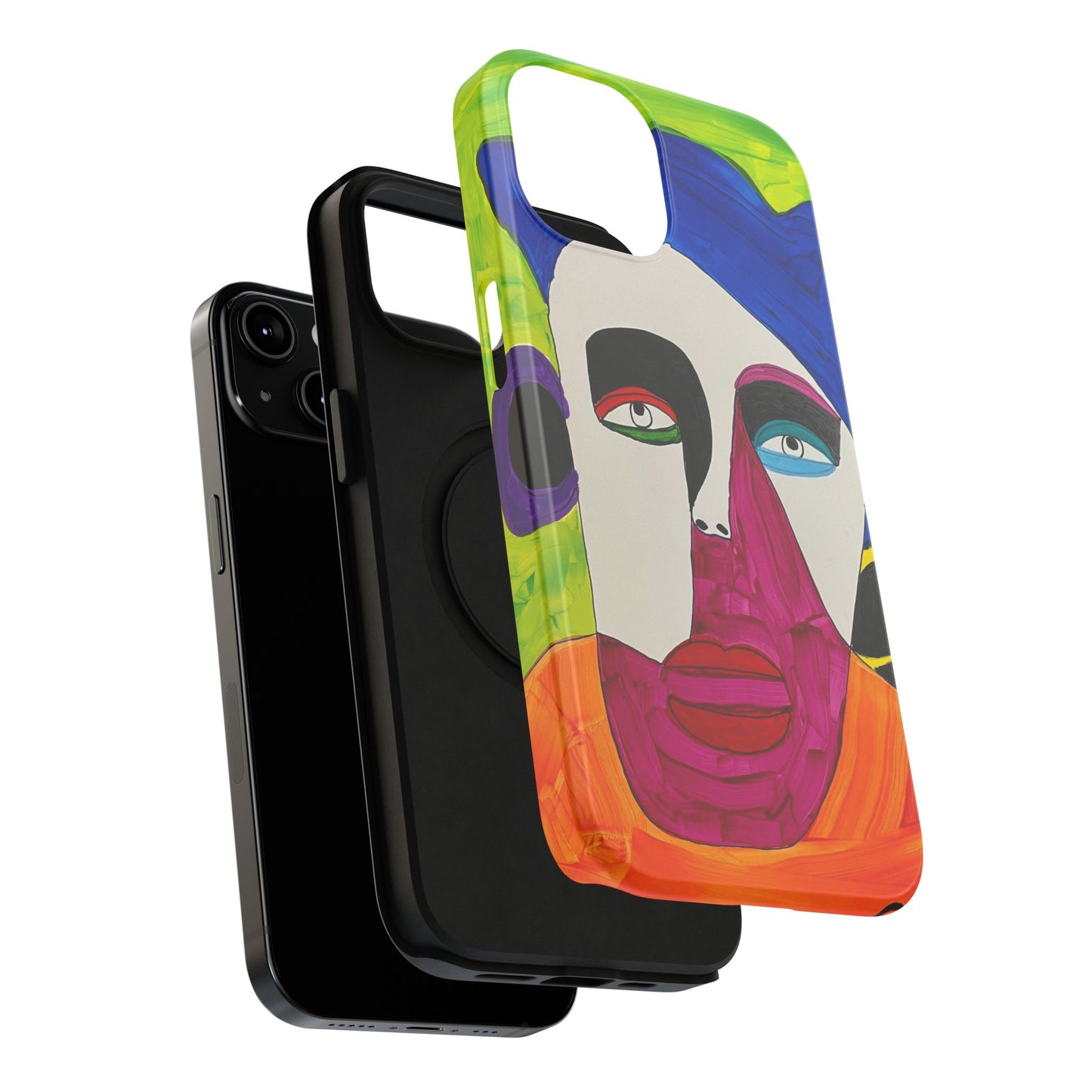 Abstract Art Impact-Resistant Phone Cases