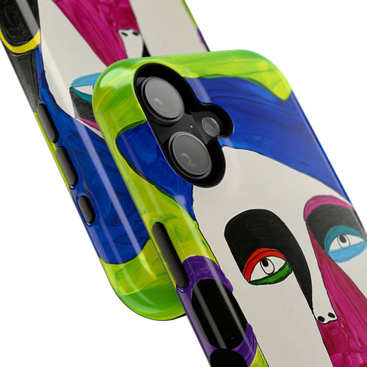 Abstract Art Impact-Resistant Phone Cases