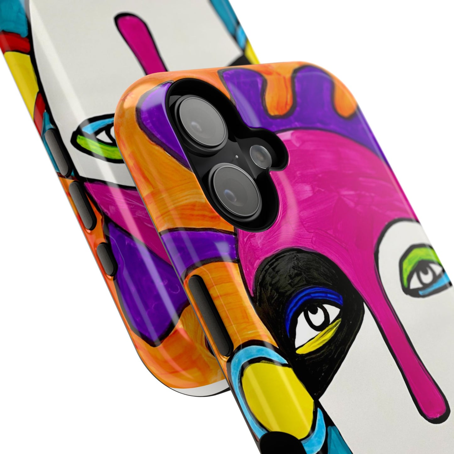 2Featured - Abstract Art Impact-Resistant Phone Cases
