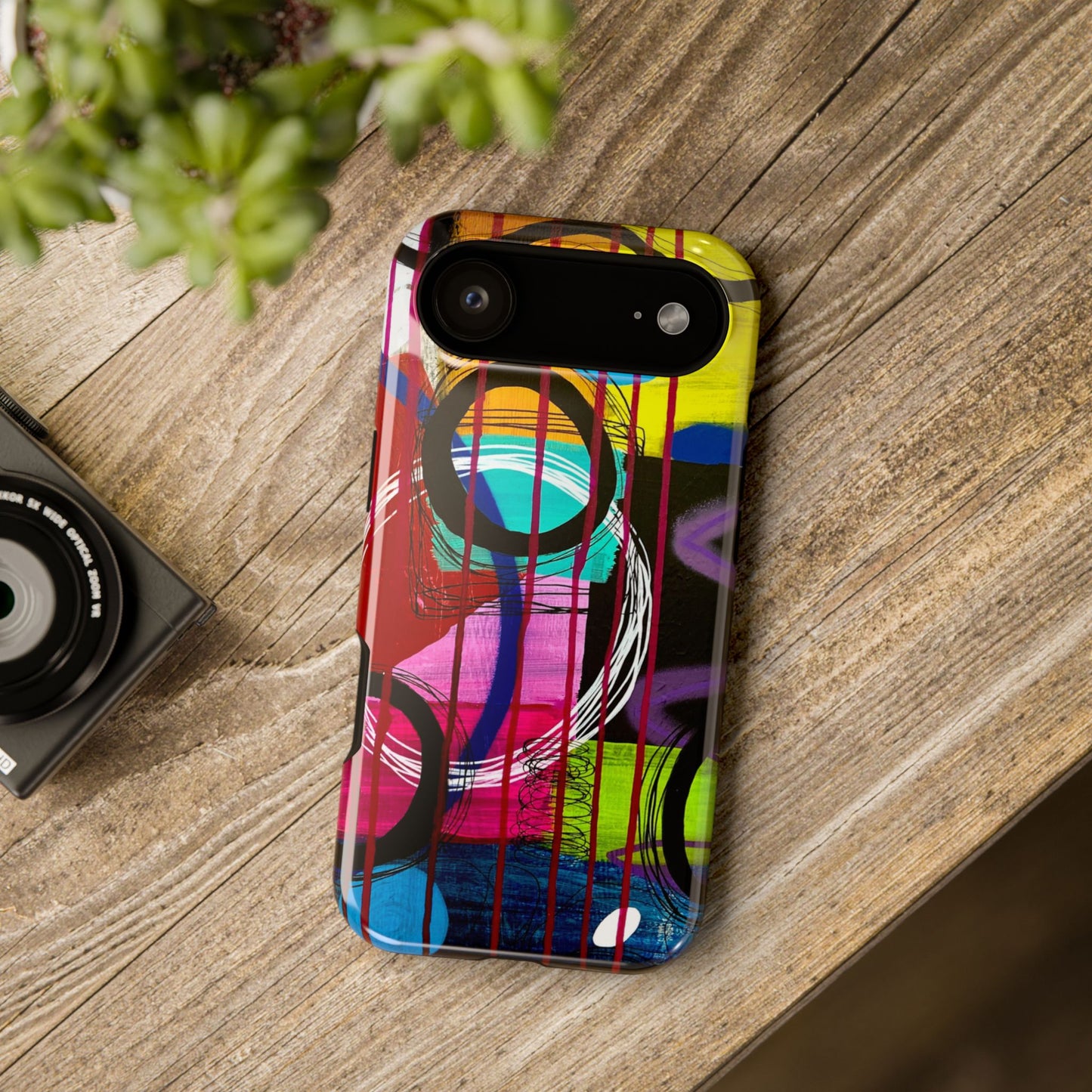 Abstract Art Impact-Resistant Phone Cases