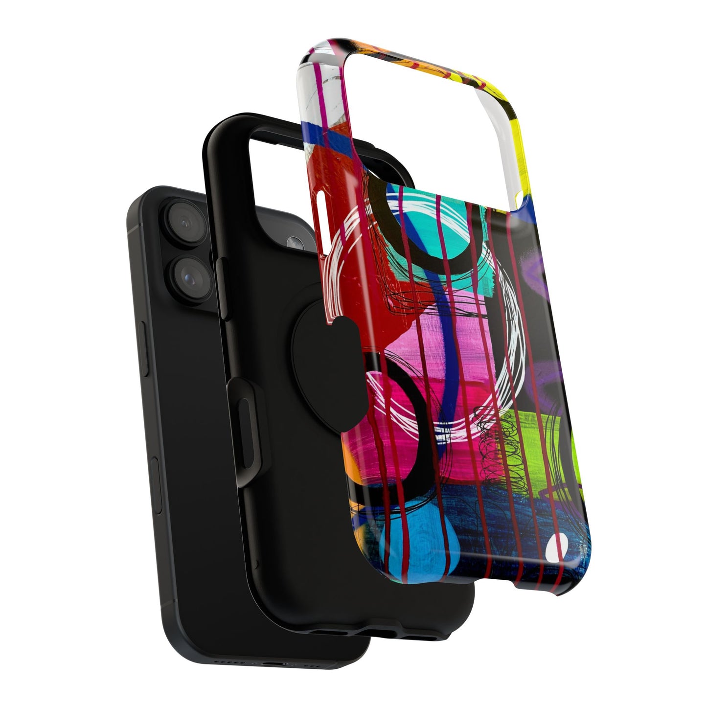 Abstract Art Impact-Resistant Phone Cases