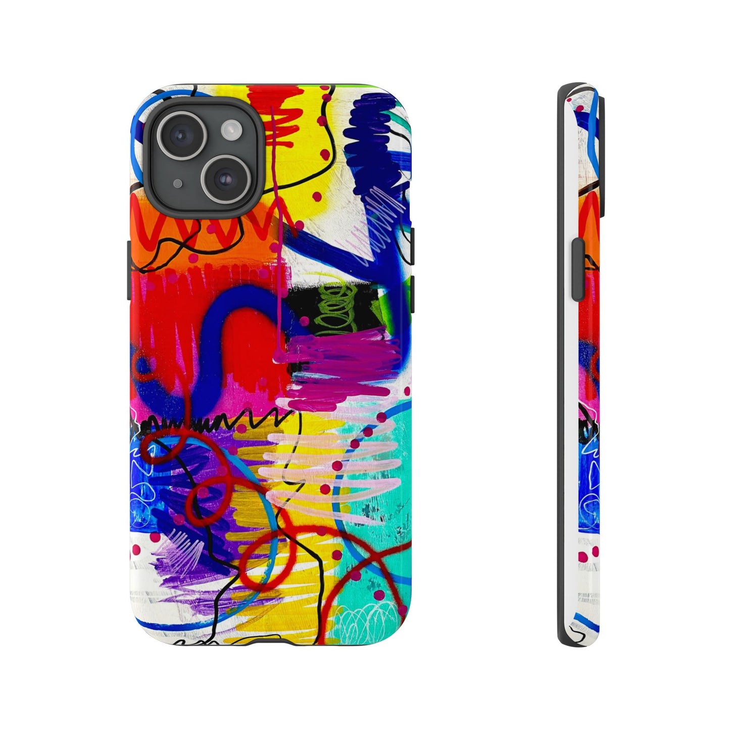 Abstract Art Tough Phone Cases