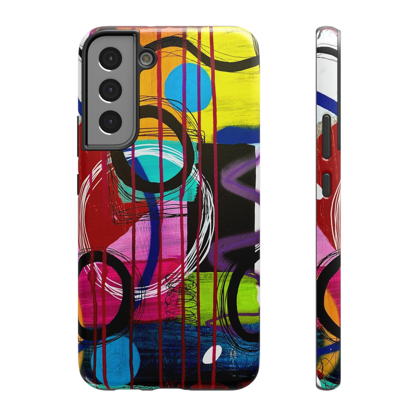 Abstract Art Impact-Resistant Phone Cases