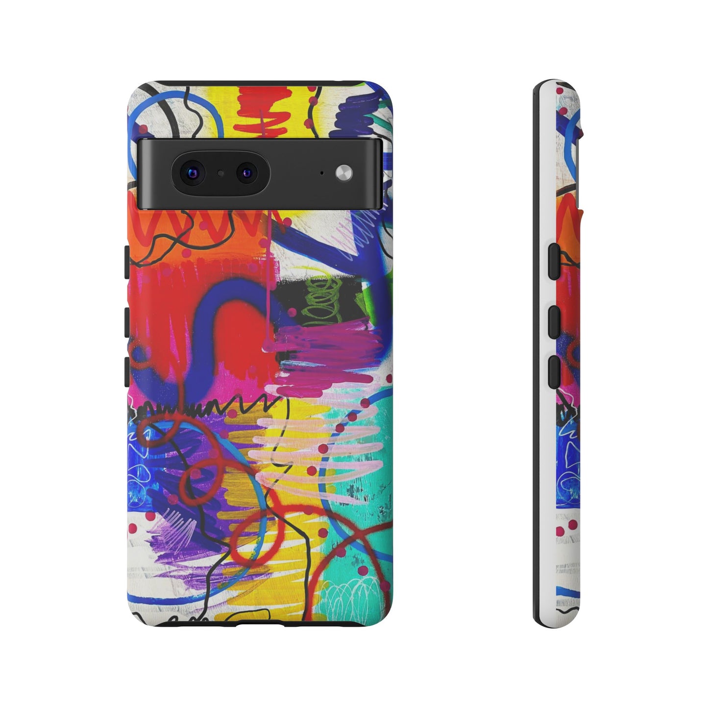 Abstract Art Tough Phone Cases