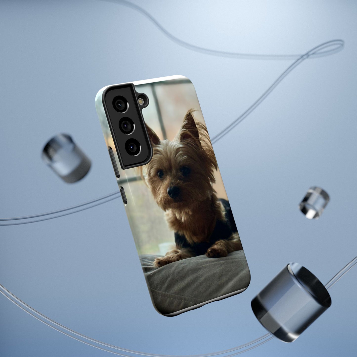 Yorkie Impact-Resistant Phone Cases