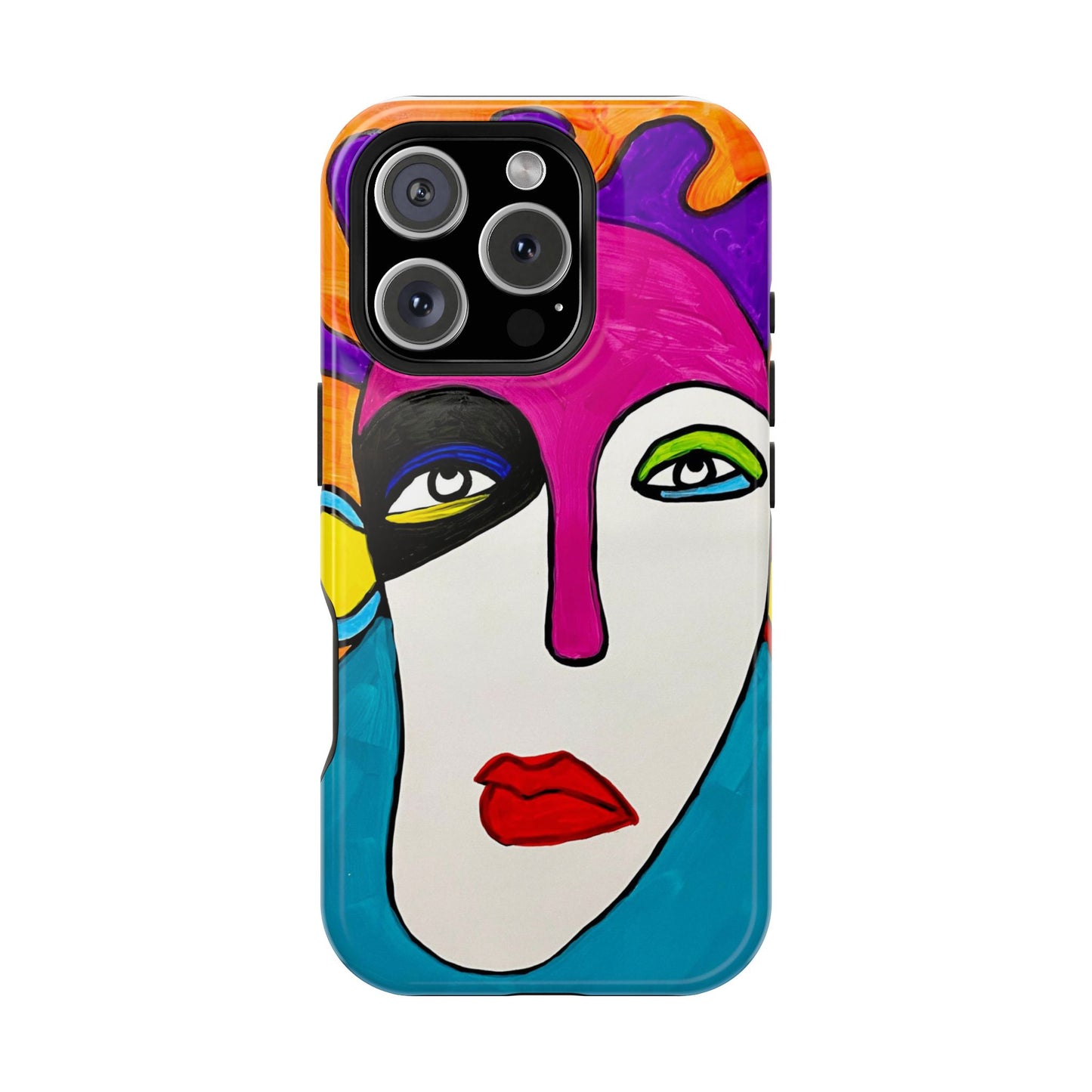 2Featured - Abstract Art Impact-Resistant Phone Cases