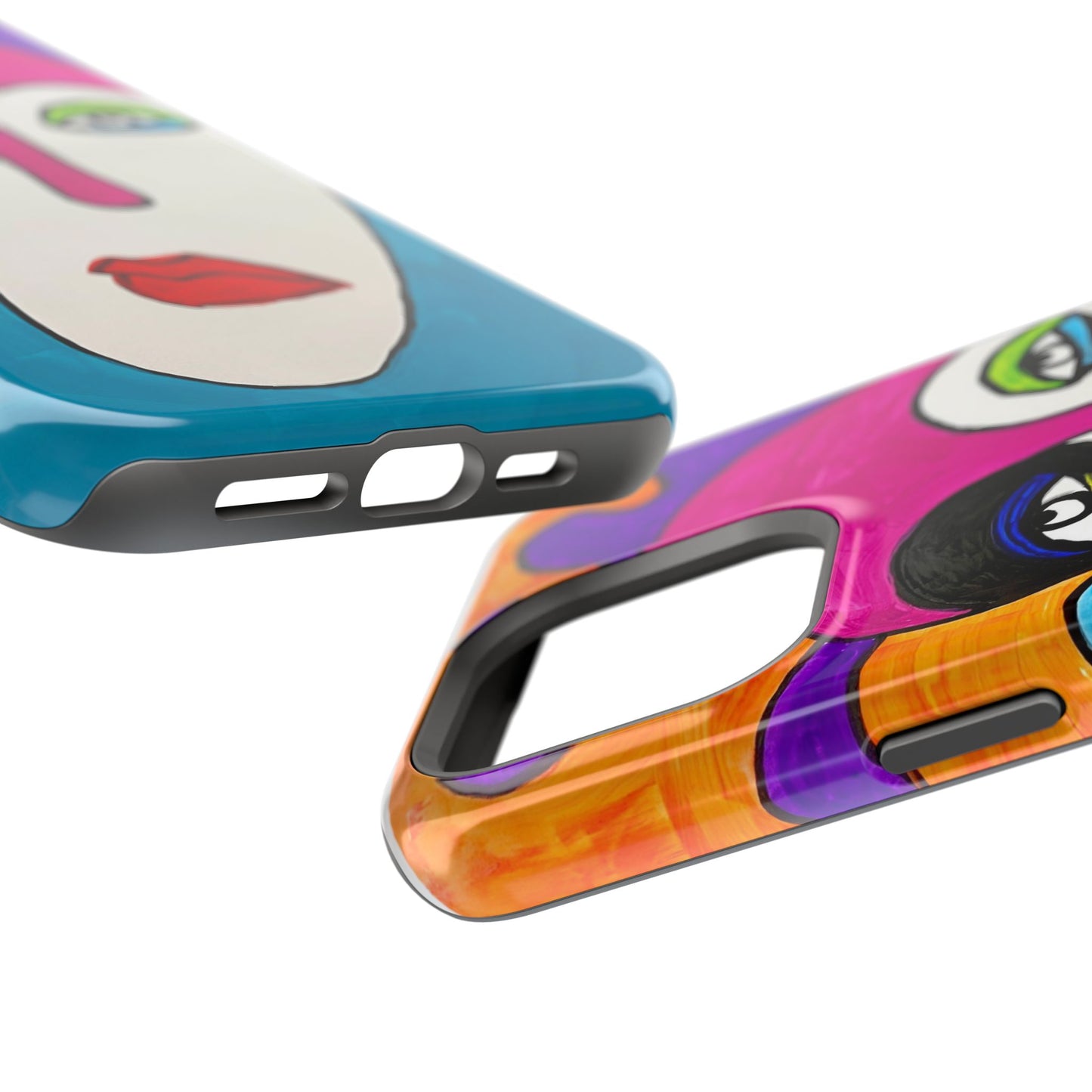 2Featured - Abstract Art Impact-Resistant Phone Cases