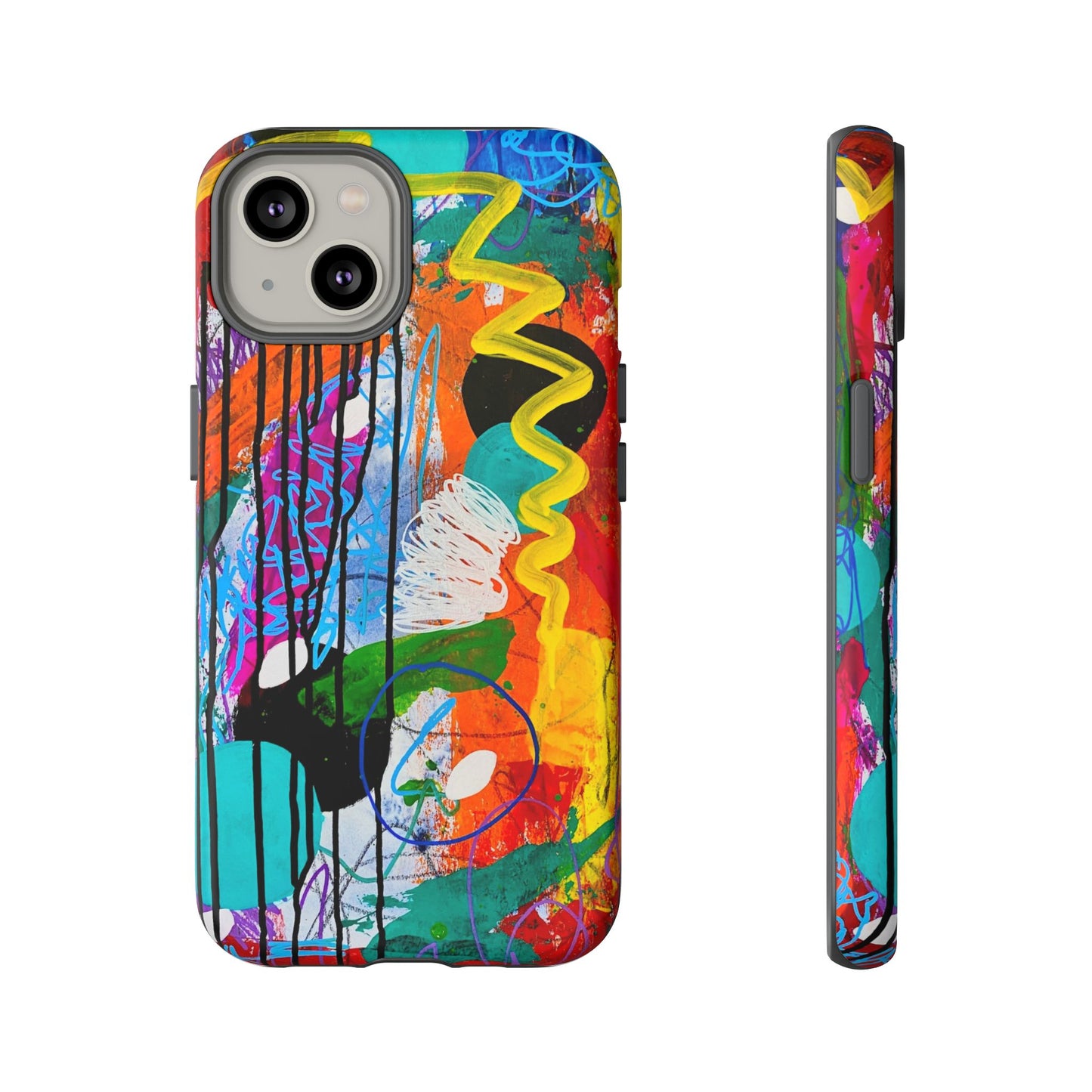 Abstract Art Tough Phone Cases
